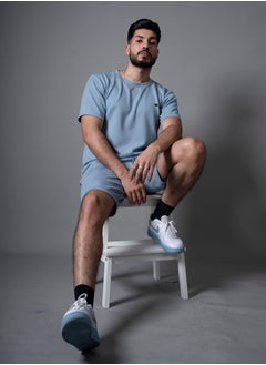 Men T-Shirt And Shorts Set Suitable For Indoor And Outdoor