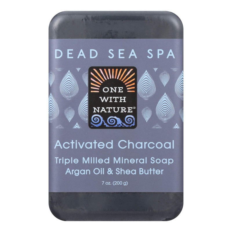 ONE WITH NATURE SOAP BAR ACTVD CHARCOAL