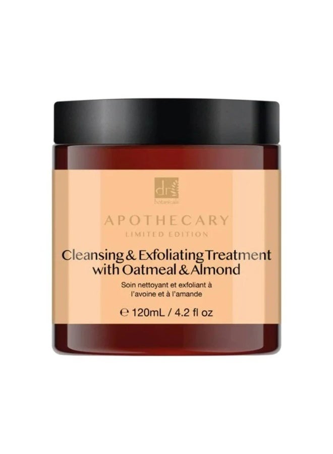 DR BOTANICALS Dr. Botanicals Apothecary Cleansing & Exfoliating Treatment with Oatmeal & Almond 120ml - Image 1