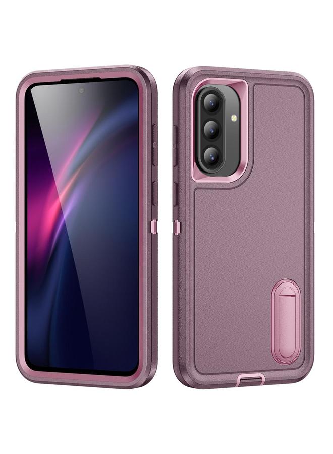 اس-توب جراب لهاتف Samsung Galaxy A56 5G جراب هاتف هجين من السيليكون المتين مع حامل - Image 1