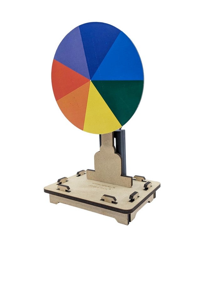 StepsToDo Motorized Newton’S Disk Making Kit (Multicolour) School Science Project Science Activity Kit Diy Activity Kit. Stem Learning Kit - Image 5