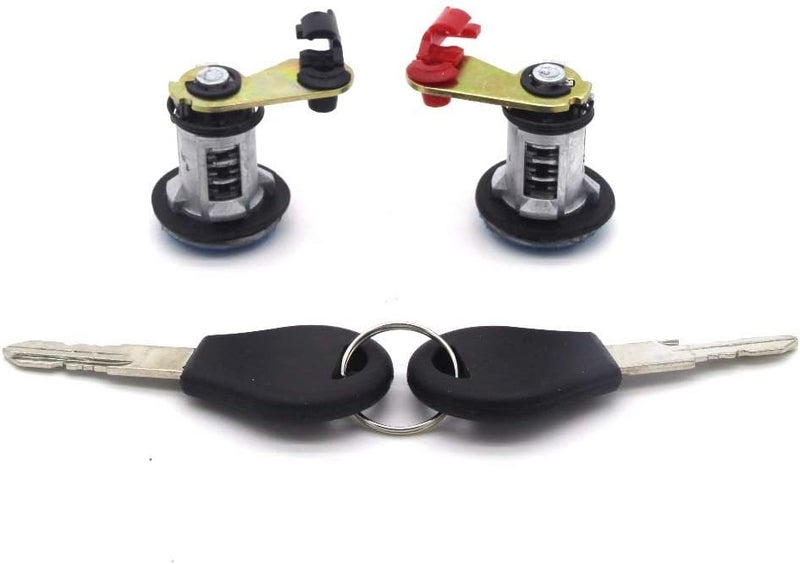 Yurefax Door Lock Barrel Set with Keys for Nissan - Image 2