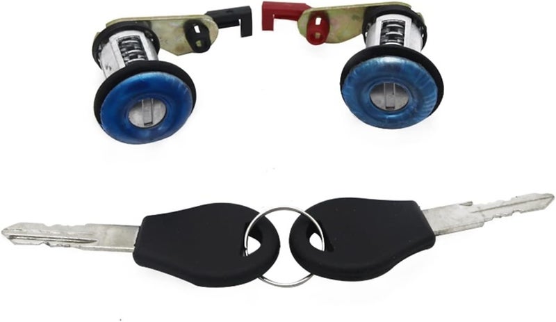 Yurefax Door Lock Barrel Set with Keys for Nissan - Image 1