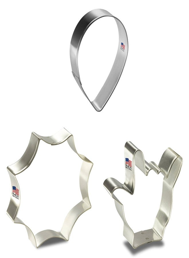 Foose Cookie Cutters Super Hero Cookie Cutter 3 Pc Set, 4-4.5 in, Spider Web Tin Plate Steel, USA - Image 2