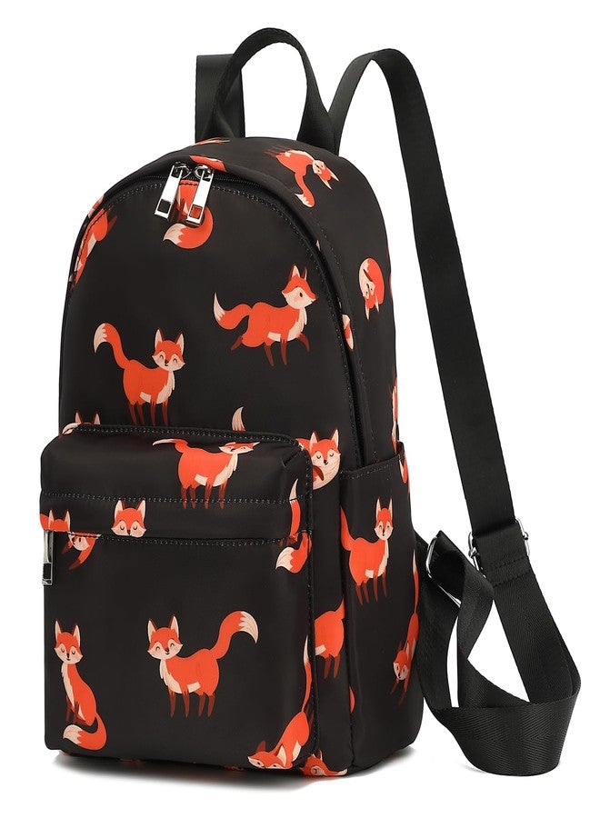 Dezcrab Mini Backpack Purse Fashion Small Backpack Casual Daypack for Women Girls School Travel (Fox) - Image 1