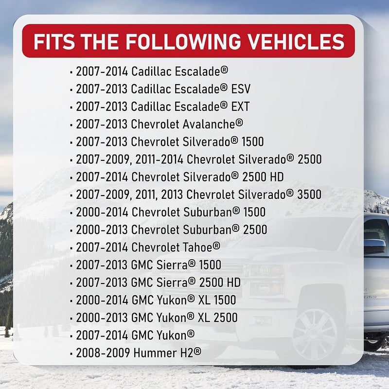 AA Ignition AC Heater Blower Motor - Compatible with Chevy, GMC & Other GM Vehicles - Silverado, Tahoe, Avalanche, Suburban, Escalade, Sierra, Yukon, H2 - Replaces 15-81683, 22741027, 20760618, 700164 - ATC - Image 5