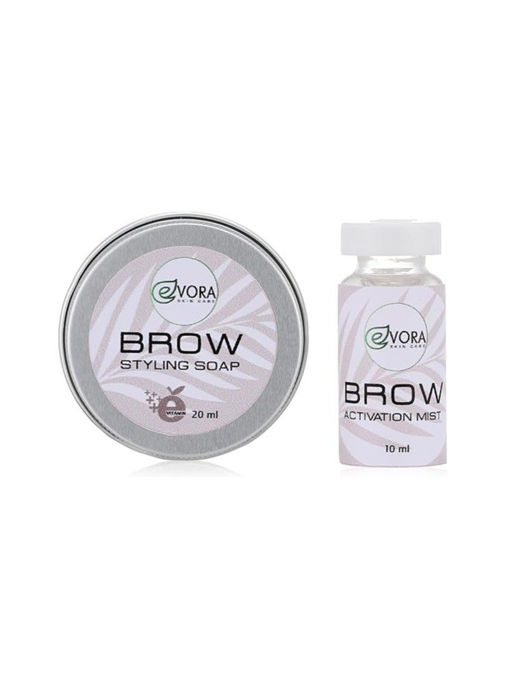 Evora Planet Eyebrow Styling Soap, 20g - Image 1