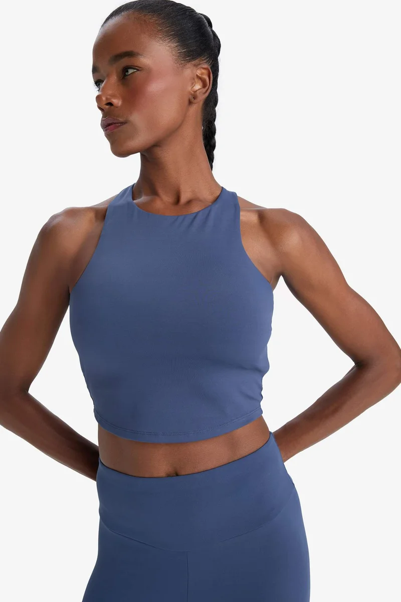 Defacto  Padded Stretchy Fabric Sports Bra for Women | Best Price UAE