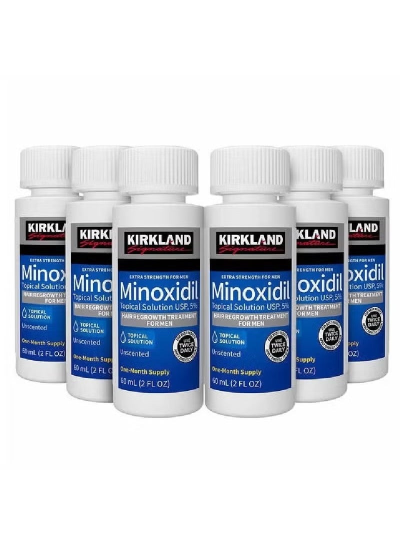 Kirkland Signature 6-Piece Minoxidil Hair Regrowth Treatment  - Image 5
