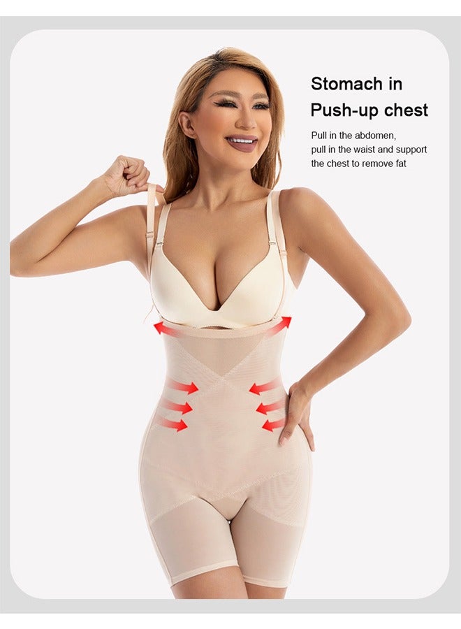 Ocean Womens Body Shaper, Abdominal Control Shaperwear, Slim Shaper Body Shaper Shapewear for Women, Conjoined Shapewear, Waist Lift Corset Body Tight Stomach（Complexion）  - Image 2