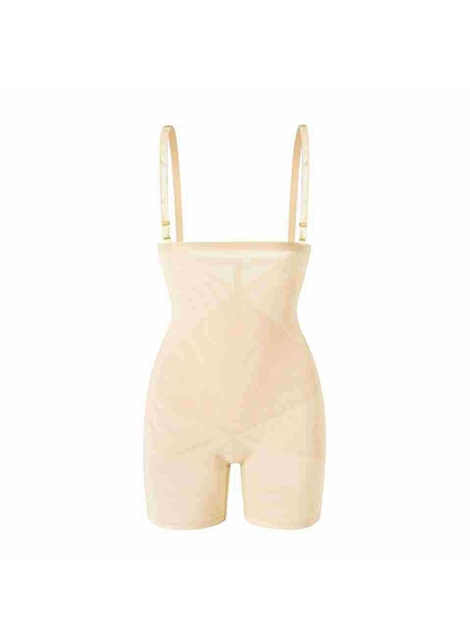 Ocean Womens Body Shaper, Abdominal Control Shaperwear, Slim Shaper Body Shaper Shapewear for Women, Conjoined Shapewear, Waist Lift Corset Body Tight Stomach（Complexion）  - Image 5