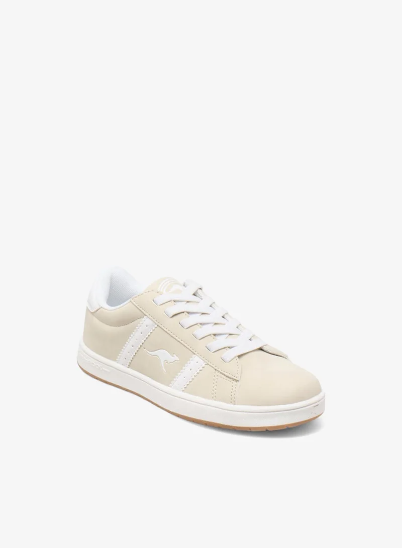 kangaROOS Boys' Logo Detail Sneakers with Lace-Up Closure