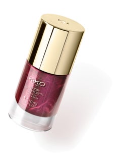 KIKO MILANO Holiday Wonderlights Metallic Nail Lacquer Burgundy Parfait  - Image 3