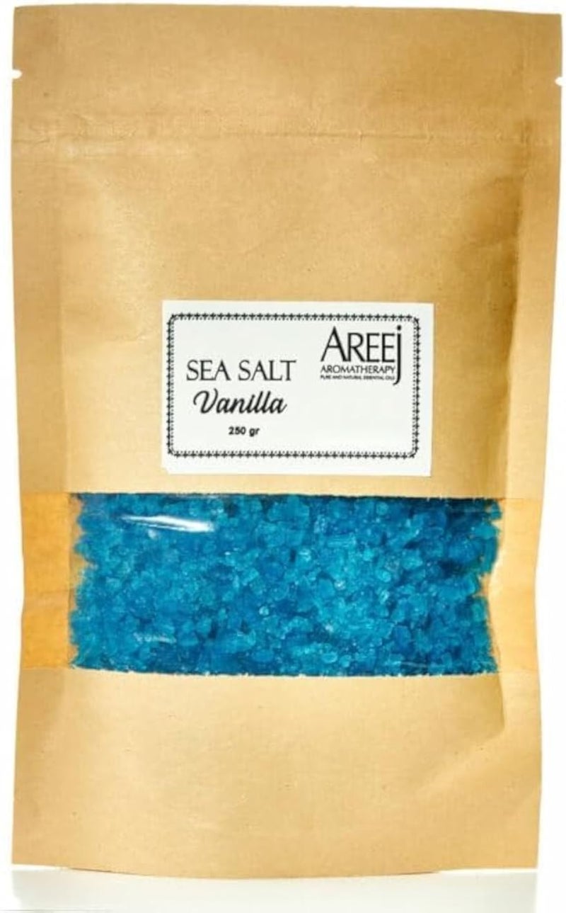 Areej ar 1051 vanilla sea salt, 250 gm