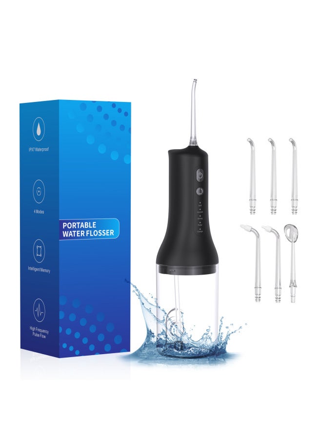Portable 6-nozzle Household Pulse Electric Dental Irrigator Cleaner, Vertical Desktop Usb Fully Automatic