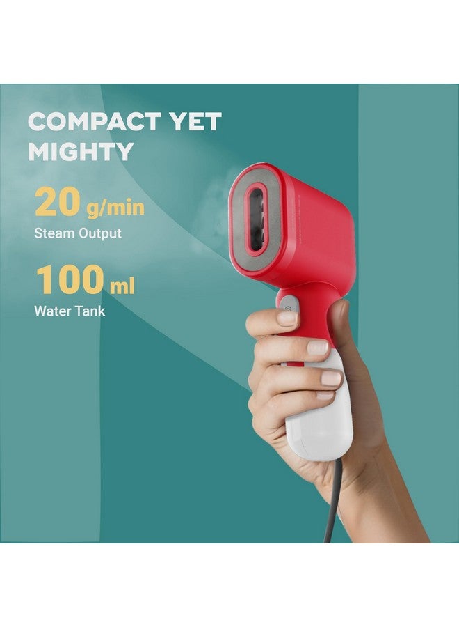 NUUK NUUK STROM GO Super Compact and Lightweight Travel Garment Steamer For Clothes | FREE Heat Resistant Travel Pouch | Vertical & Horizontal Steaming | 20g/min Steam | 30 Sec Heat Up | 100ml Water Tank  - Image 5