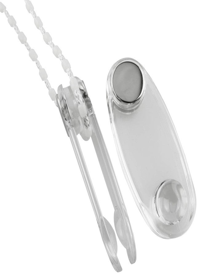 AXLIZER 2PCS Blinds Accessories Cord Weight Plastic Window Shutter Clear Plastic Safety Handle for Blinds, Vertical Venetian Blind Tensioner - Image 4
