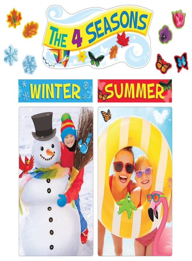 Trend Enterprises The 4 Seasons Learning Set, by TREND enterprises, Inc., Dry Erase Learning Set on The Seasons, Ages 4-12 - Image 2