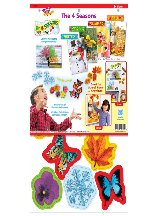 Trend Enterprises The 4 Seasons Learning Set, by TREND enterprises, Inc., Dry Erase Learning Set on The Seasons, Ages 4-12 - Image 3