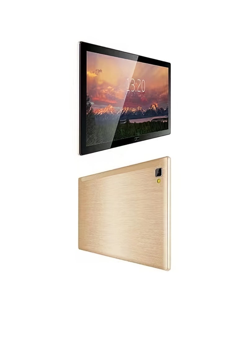 AROAQ M60 5G Wifi Octa Core Android Tablet, 10.1 Inch 4GB RAM 64GB ROM Full Touch Screen Tablet PC, 4G LTE Easy To Carry Durable Gaming Tablet For Education Learning Business Gaming, (1pc, Gold) - Image 1