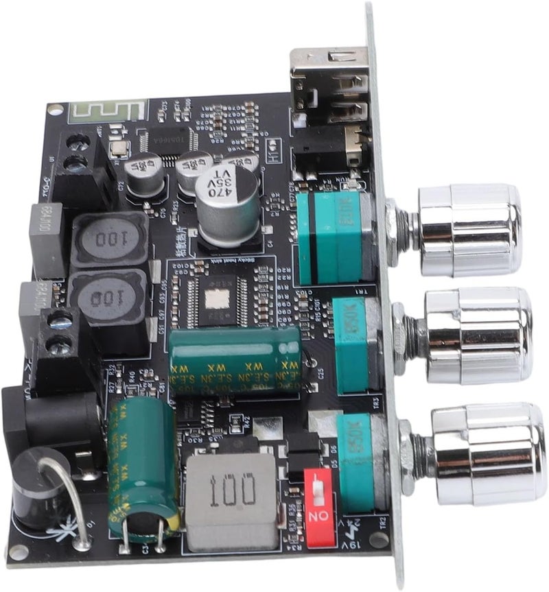 Zopsc Bluetooth Amplifier Board, 100W Mono Amp Module, Wireless Stereo Pairing Function with Boost Circuit, Audio Amplifier Board for Home Speakers - Image 2