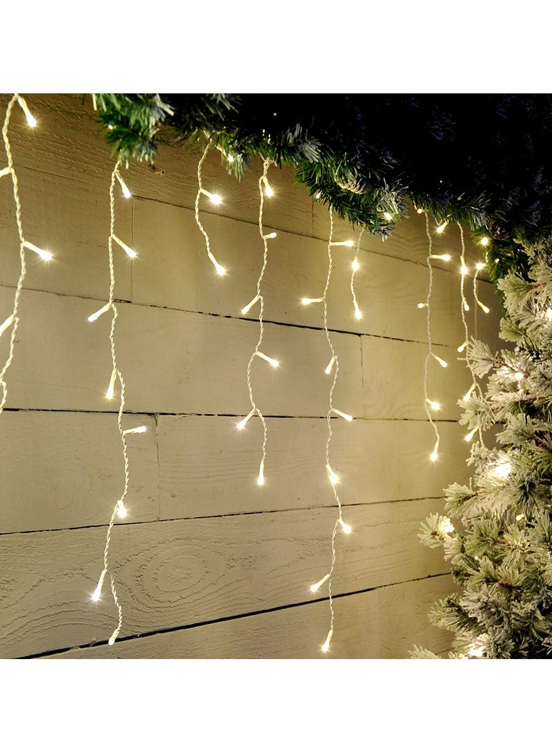 zayo ضوء الثلج المتدلي LED D8 أبيض دافئ 9م × 50 سم - Image 2