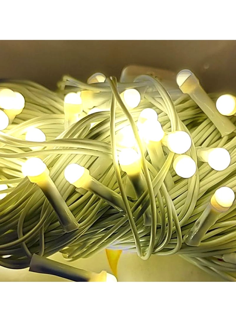zayo ضوء الثلج المتدلي LED D8 أبيض دافئ 9م × 50 سم - Image 1