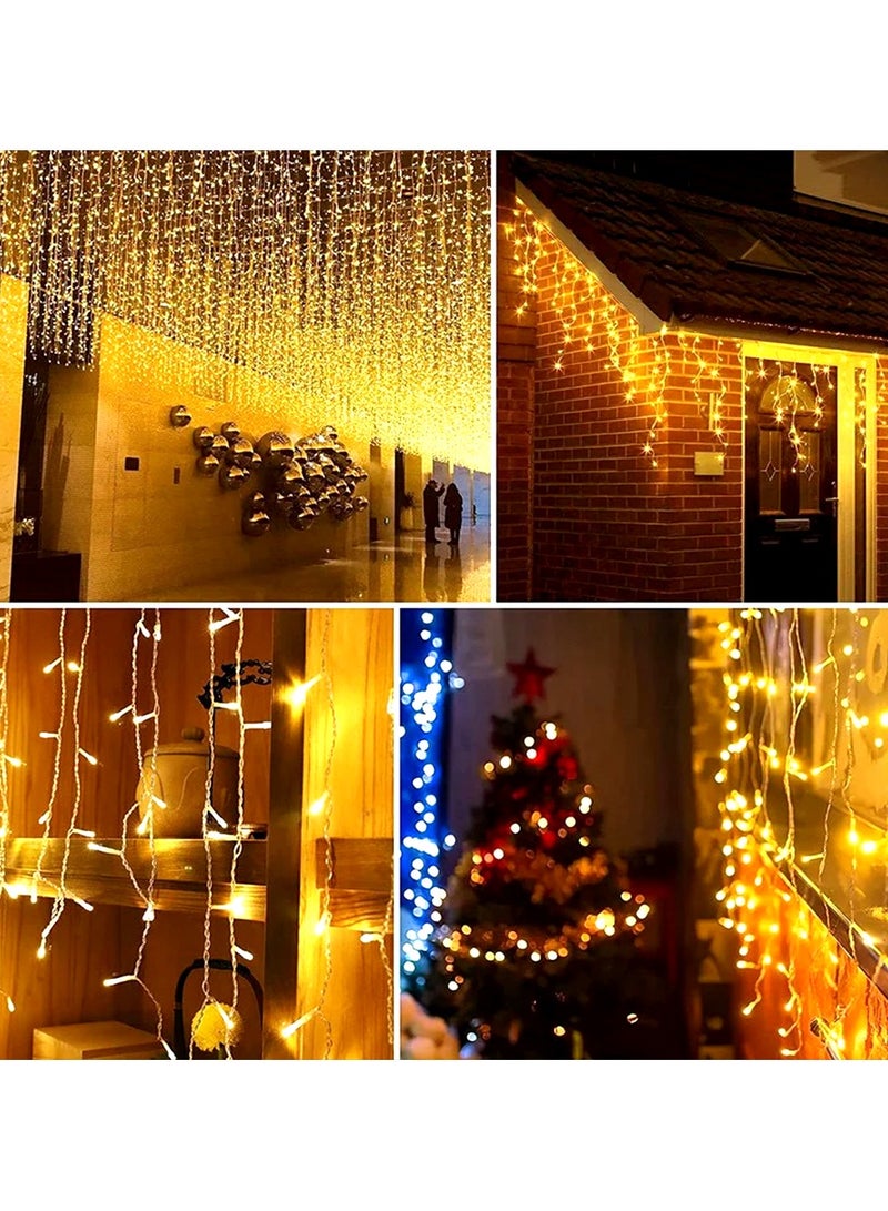 zayo ضوء الثلج المتدلي LED D8 أبيض دافئ 9م × 50 سم - Image 4