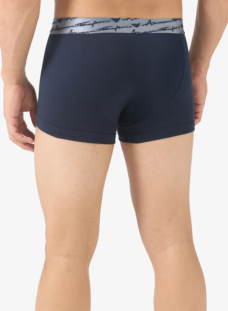 EMPORIO ARMANI  2 Pack Of Logo Boxers for Men | Best Price UAE