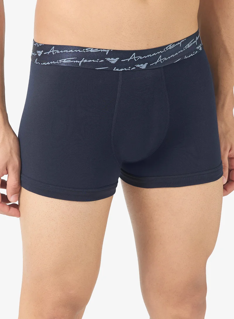 EMPORIO ARMANI  2 Pack Of Logo Boxers for Men | Best Price UAE