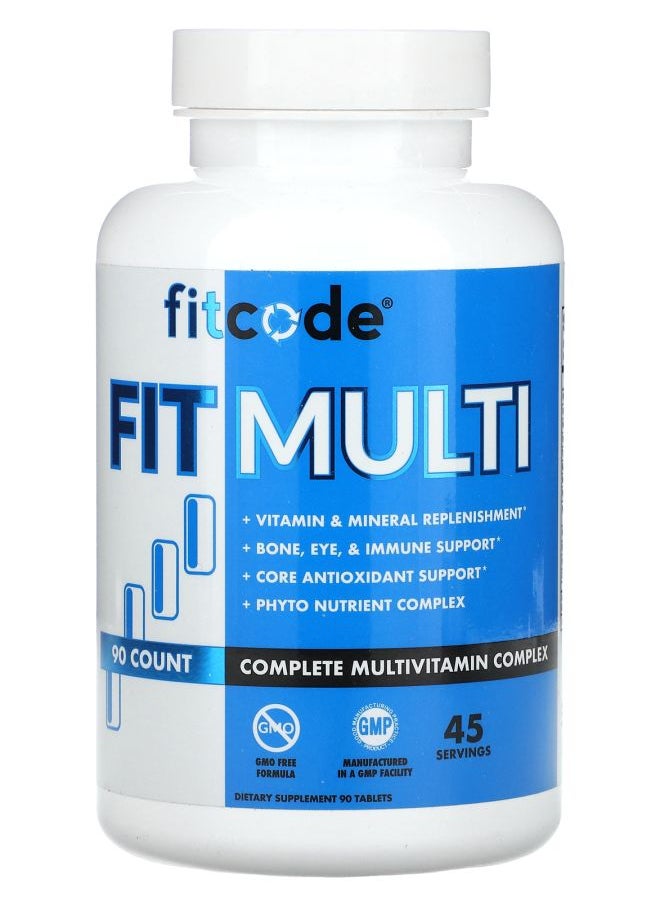 fitcode Fit Multi Complete Multivitamin Complex 90 Tablets 