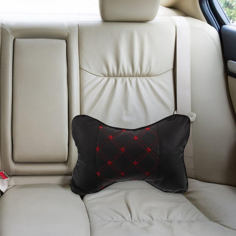 2pcs Ergonomic Car Seat Neck Pillow Soft Breathable Headrest Cushion for Driving Comfort - Image 5