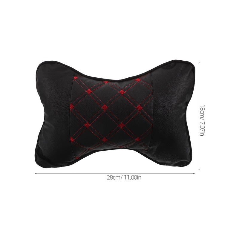 2pcs Ergonomic Car Seat Neck Pillow Soft Breathable Headrest Cushion for Driving Comfort - Image 3