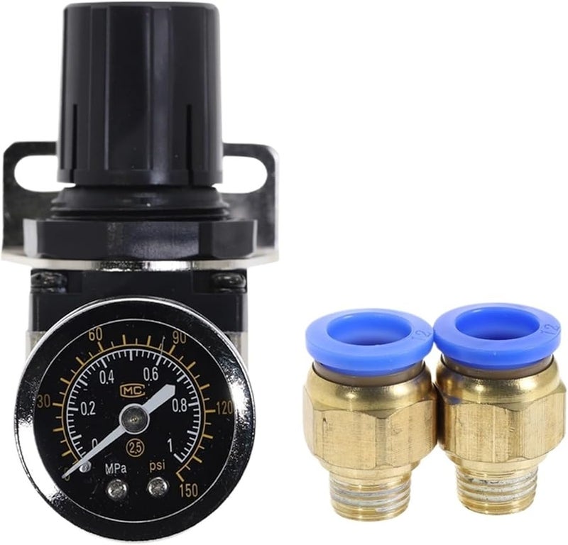 AR2000 02 PC12 02 صمام تنظيم الضغط مكونات معالجة الهواء الهوائية - Image 2