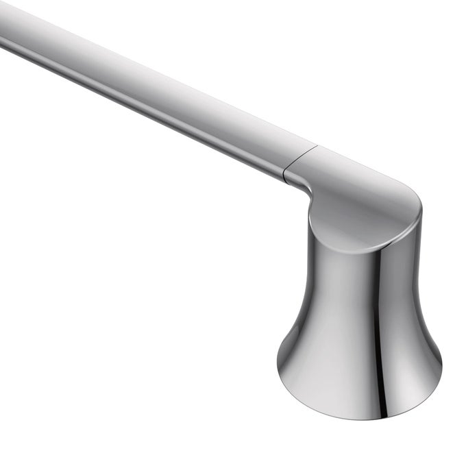 DOUX CHROME 24INCH SINGLE TOWEL BAR YB0224CH