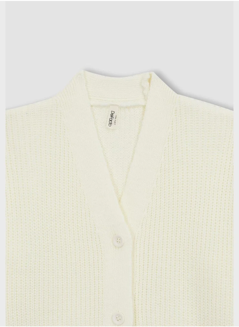 DeFacto Kids Essential Knitted Cardigan