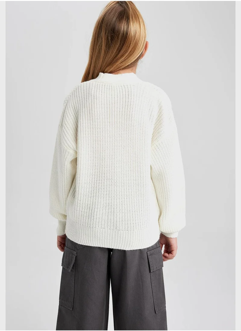 DeFacto Kids Essential Knitted Cardigan