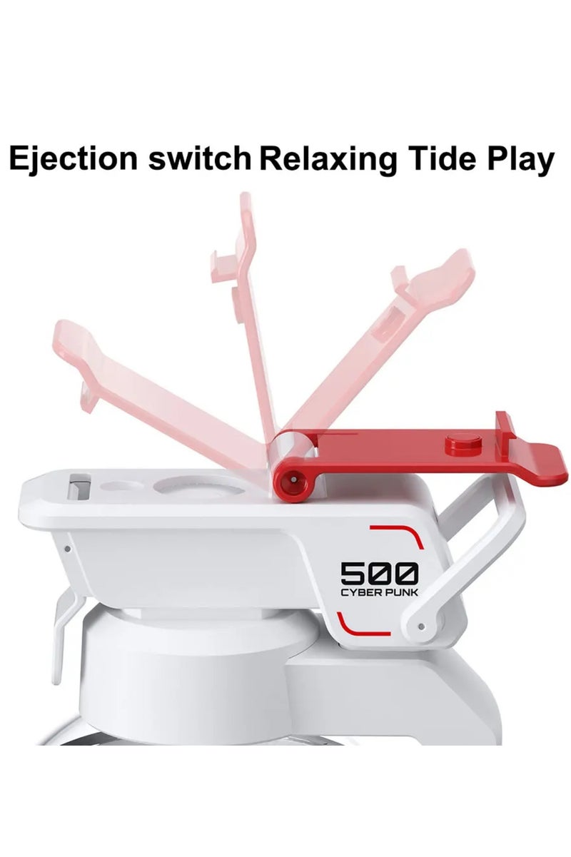 DIGI CORE Humidifiers For Bedroom 500ML, Car Diffuser 3W Power, Up To 8H Working Time, 1100mAh Battery, Dual Mist Modes, Quick Humidification, Air Humidifier Breathing Light, Aroma Diffuser Nano Fine Mist, Essential Oil Diffuser Type-C Charging Port Diffusers For Home White - Image 2