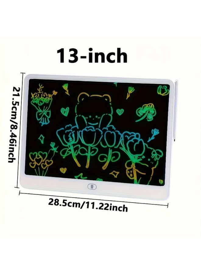 11 Inch White LCD Writing And Drawing Tablet With Stylus Portable Educational Art Device For Kids - Image 3
