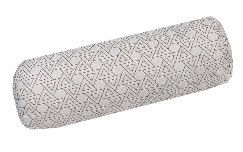 VG Mattress - Organic Kapok/Silk Cotton/Ilavam Panju/Semal White Round Bolster Pillow Yoga Multi Purpose Size 24" x 8" Inches (Pack of 4) - Image 2