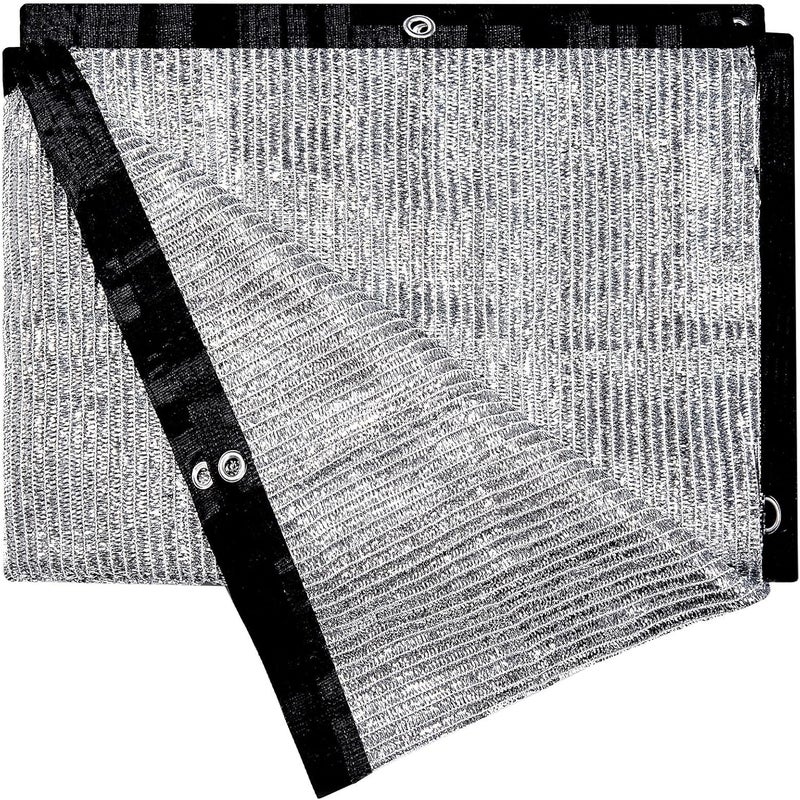 Aluminum Alloy Sun Shade Cloth, Reflective Pet Sunscreen Shade Curtain, 6.5ft x 10ft, UV Block Sunshade for Outdoor Garden, Patio, Kennel - Image 1