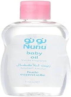 Nunu زيت نونو للأطفال برائحة الفانيليا - 100 مل 