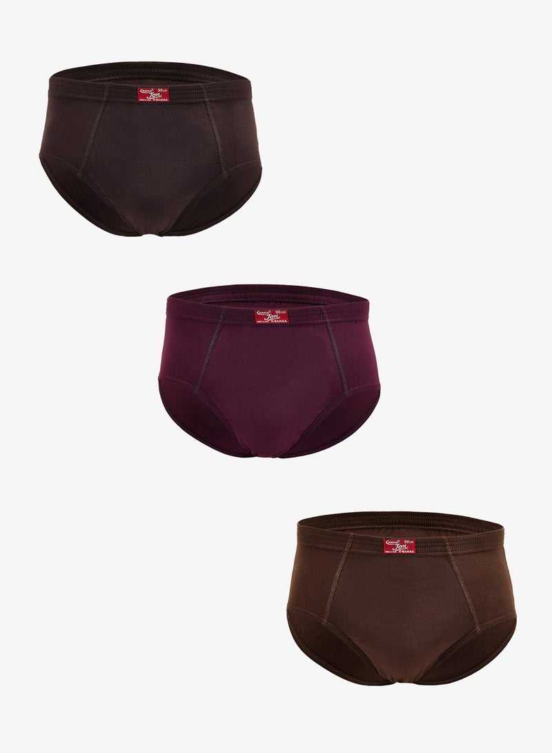 Seventy Five Basics Pack Of 3 Briefs - Image 1