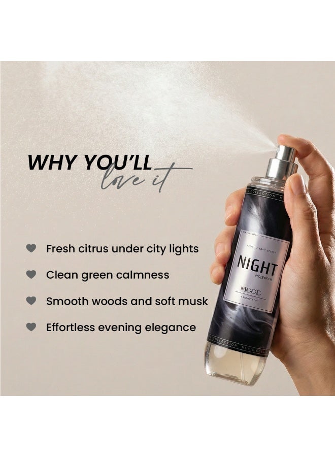 MOOD Night Body Splash 220ML - Image 3