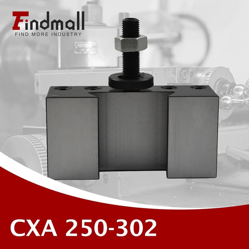 findmall CXA 250-302 Quick Change Boring Turning Facing Holder Steel CNC Tool Holder Fit for Tool Post 250-333 and 250-300 - Image 4