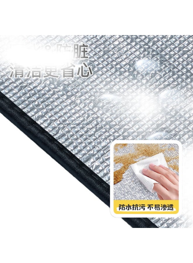 OFEIS Tent Moisture-Proof Mat, Portable Outdoor Thickened Camping, Home Use, Floor Mat, Aluminum Foil Film, Picnic Mat, Ground Mat - Image 2