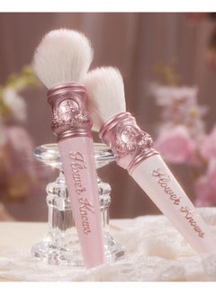 Flower Knows Midsummer Fairytales Collection Blush Brush Makeup Tool For Flawlessly Contouring And Defining With Powder Blush  Bronzer-02 Pink Vanilla  - Image 4
