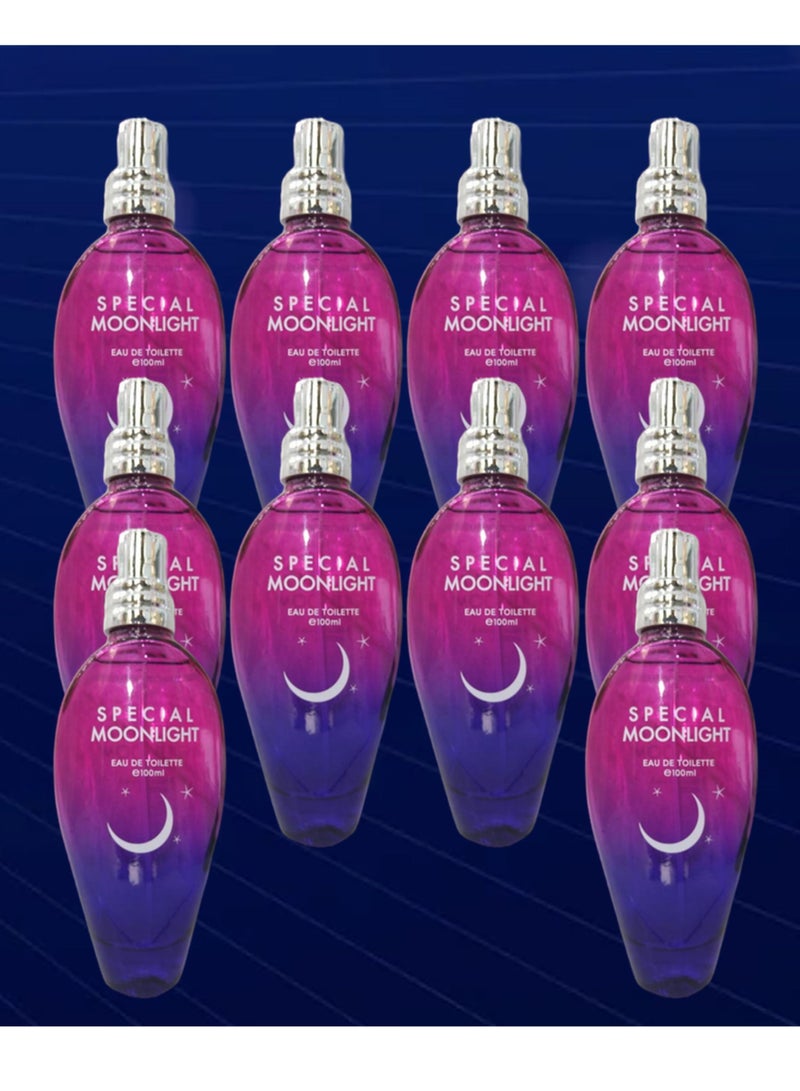TRI 10 Pieces Special MoonLight Perfume 100 Ml EDT - Image 1