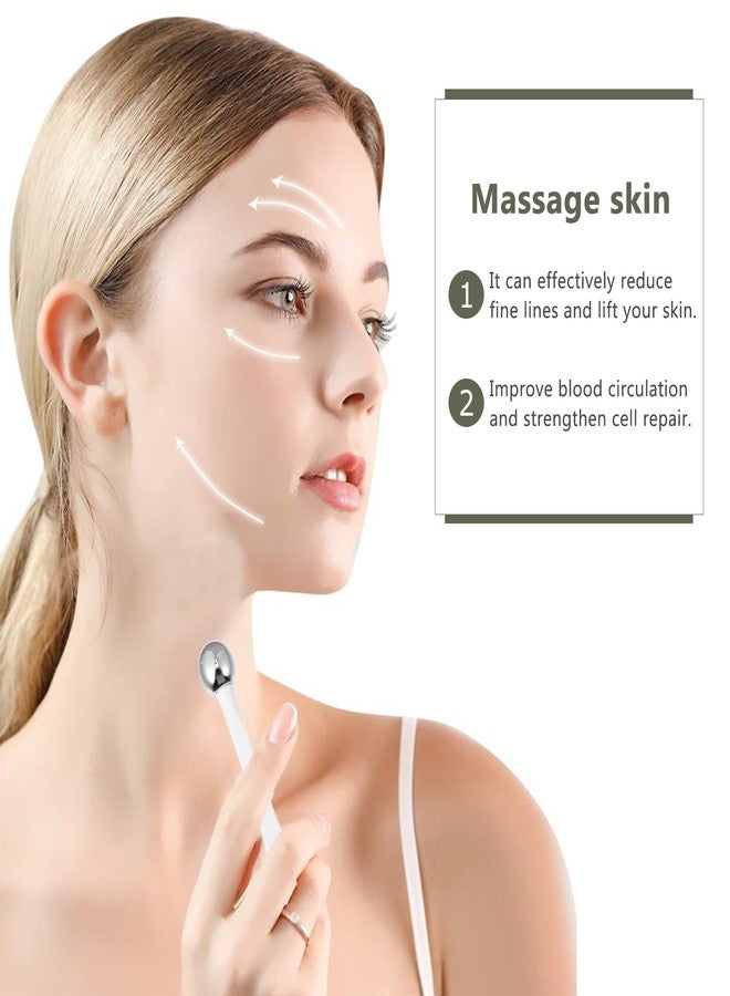 EXCEART 6pcs Eye Cream Applicators Face Eye Roller Massage Eye Care Applicator Wand Stick Metal Eye Cream Roller Wand - Image 3