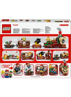 LEGO Super Mario The Bowser Express Train Playset 71437 Building Toy Set (1392 Pieces)  - Image 2